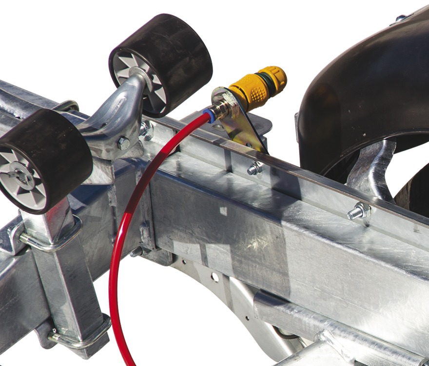 Equiper ma remorque avec l'option kit de rinçage