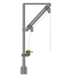 Potence de levage INOX DV400SS - 400kg