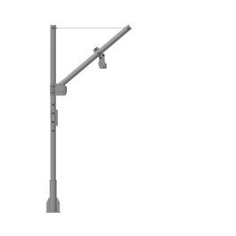 Stainless steel jib crane DV150SS - 150kg