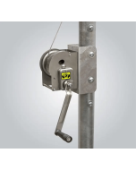 Edelstahl-Drehkran INOX DV150SS - 150kg