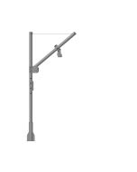 Grúa pescante INOX DV150SS - 150kg