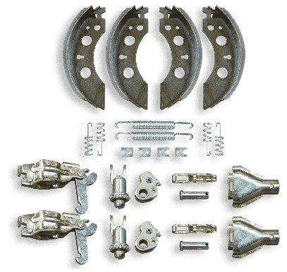 Kit freni completo + Leva Spreiz 900kg