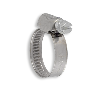 Collier bande non perforée 10x16/9 Inox