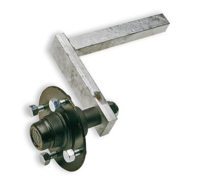 Trailer suspension, wheel equiped 450kg
