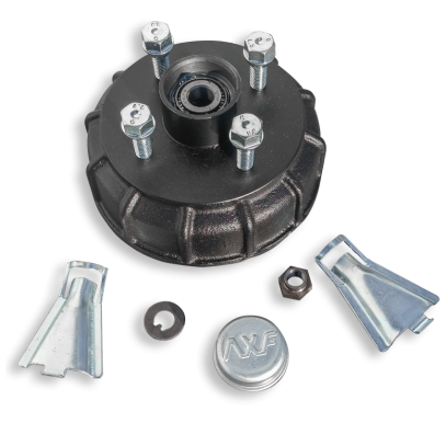 Complete braked drum Kit (conical) 900kg