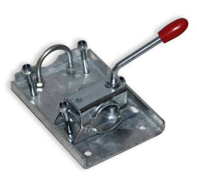 Platine universelle roue jockey ø48