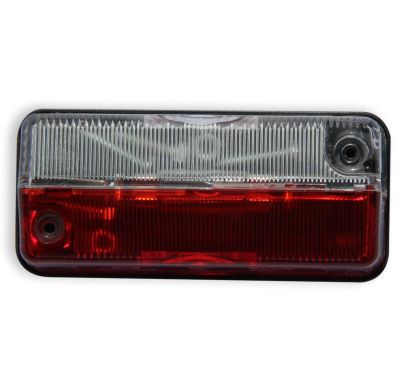 Rear two-colour marker light