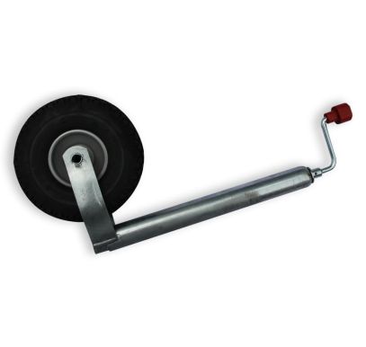 Roue jockey gonflable ø48