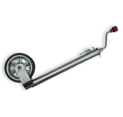 Roue jockey annelée ø48