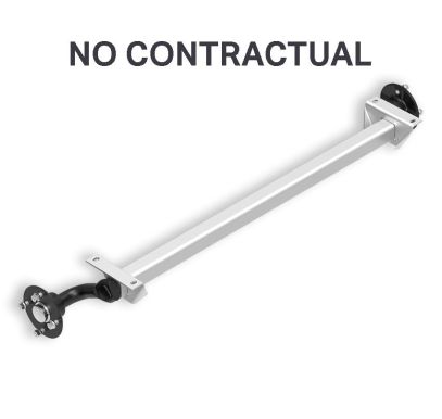 Unbraked axletree RSA 750kg