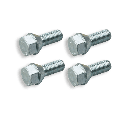 Set of 4 wheel screws M12