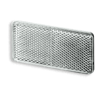 rectangle adhesive reflector white
