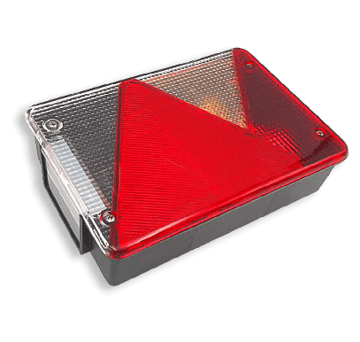 Rear light multfonction right (with reverse light+light plate)