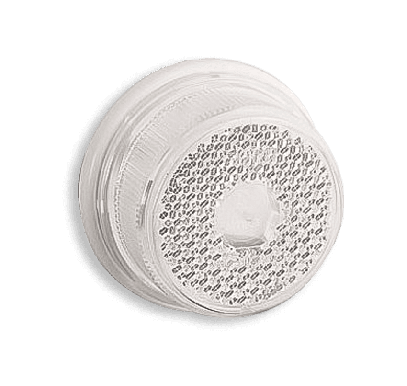 front marker light white round