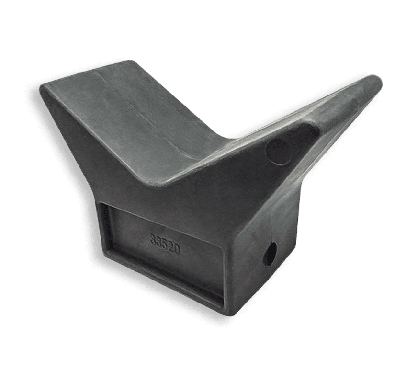 V bow rest catcher