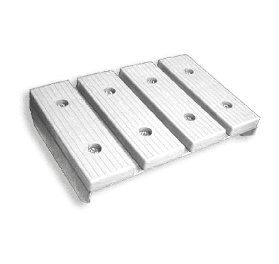 Patin quadruple équipé (chandelle 50)