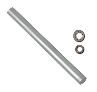 Kit solid axle Ø20 L320 + clips Ø20