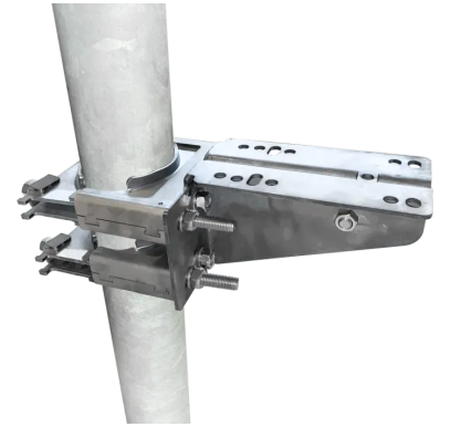 Kit 2 brides INOX (profil rond 80-120)