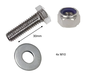 Winch fixation kit for AFD-, TPV-, TS- and ratchet winch