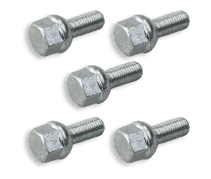 Lotto da 5 bulloni delle ruote M14