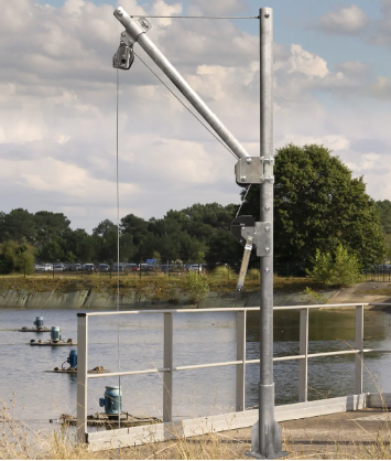 Potence de levage INOX DV200SS - 200kg