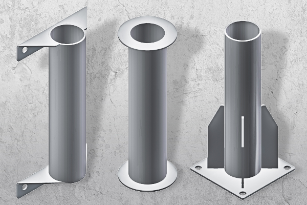 Y el sistema de fijación, en pared o en suelo